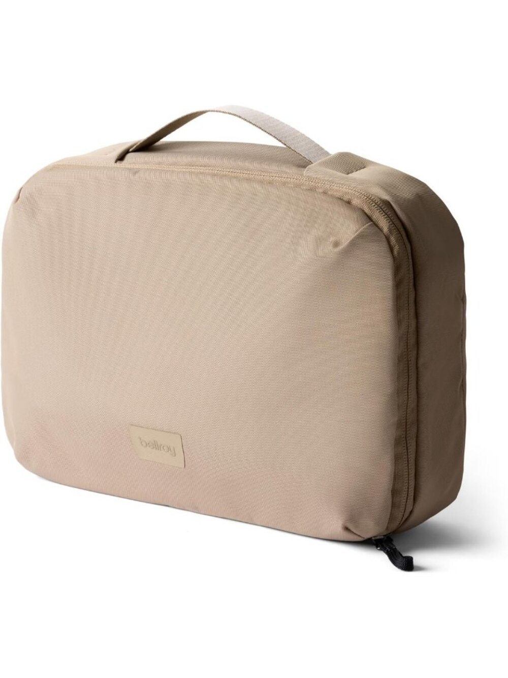 Spacious Hanging Toiletry Kit 8L - Travel Organizer Bag for Men & Women - Stone